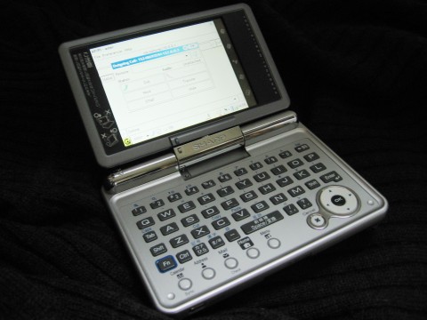 Zaurus running KP/Pi